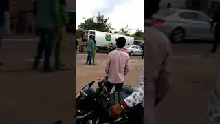 Chasing Actor Nani cars after MCA Shooting