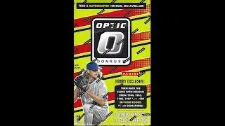 2016 Donruss Optic Baseball Hobby Box Break / Hot Box 5 Autos!
