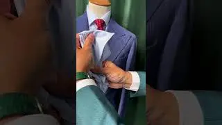 How to fold a pocket square #menstyle