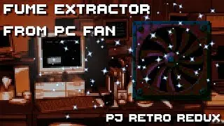 Fume Extractor from a PC fan