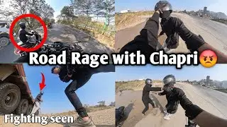 Road Rage with Chapri | Serious Fight with chapri | Superbike vs chapri 