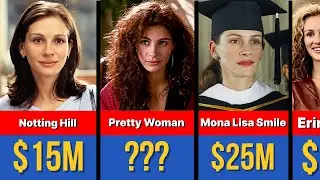 💰🤑 Julia Roberts's Paycheck For Every Movie He Ever Made 💰🤑| All Actors Paycheck Data