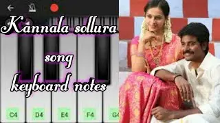 Kannala sollura song | Sivakarthikeyan | D.Imman | Keyboard notes | Piano notes | Wifi Musicz