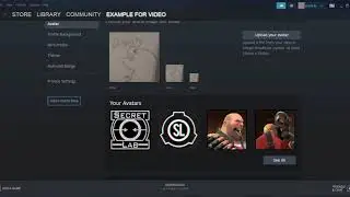 Steam tutorial: how to change user name/avatar :)