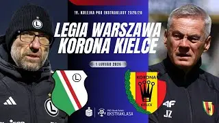 LEGIA WARSZAWA 0-1 KORONA KIELCE | 19. KOLEJKA EKSTRAKLASY 2025/26 | RELACJA NA ŻYWO KOMENTARZ