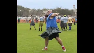 46th Central Florida Scottish Highland Games 2024 Sheaf Toss Hammer Throw Weight Over Bar & More!