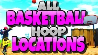 SCORE A BASKET ON DIFFERENT HOOPS | FORTNITE SEASON 5 WEEK 2