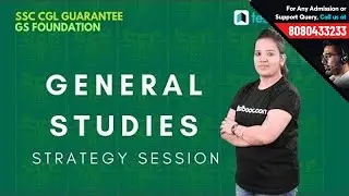 GS Strategy Session - Shefali Ma'am | General Studies Tips & Tricks | SSC CGL Guarantee