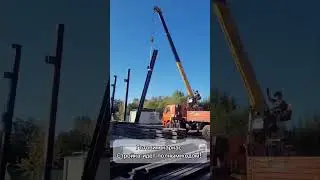 Процесс застройки ангара #рекомендации #reels #certus #стройка #процес