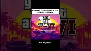 Assembling True GTA Fans Day 1 #gta6 #gtafans #shorts