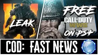 *FREE* Call of Duty WW2 On PS+ | LEAKED BO4 CAMPAIGN GAMEPLAY | Black Ops Cold War Reveal THIS WEEK
