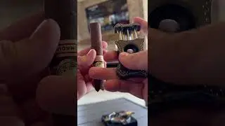 🔥🌞 LIGHTING UP A BRICKHOUSE MADURO CIGAR ON A SUNNY AFTERNOON! 💨 #cigar #asmr