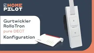RolloTron pure DECT Konfiguration - Fritz-Taster nutzen - Schaltzeiten einstellen
