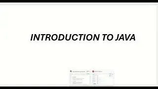 Core java Full course||Introduction to java (2026 Edition) in tamil 