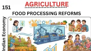 Food processing reforms explain for UPSC | Agriculture| complete Indian economy  