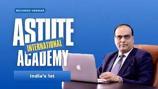 Astute International Academy - India's 1st | Dr Tushar Deoras