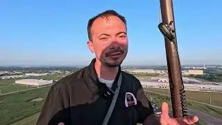 Flag City Balloon Festival Media Flight