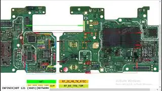 INFINIX HOT 12i X665 Netwark Ic No Service Emargency Call Problem Ways Hardware Solution #borneosche