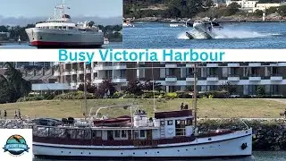Monday Bonus! Seaplanes & Classic Boats: Serendipity at Victoria Harbour in Victoria BC, Canada
