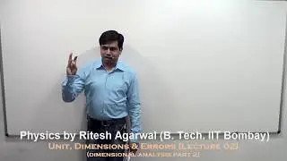 2. Uses of Dimensions [Units Dimensions & Errors IIT/JEE/NEET/AIIMS/XI]
