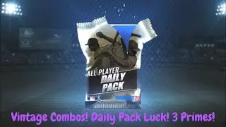 MLB 9 INNINGS 20 - Vintage Combos! Daily Pack Luck! 3 Primes!
