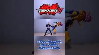 Tekken 8 Steve (Rogers)combo feat. invisible wall 🥊💥 #tekken8 #stevefox #marvel #captainamerica