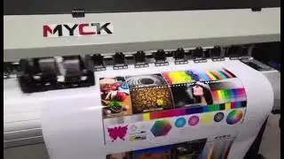 MYCK printer heavy duty high speed ecosolvent/sublimaiton printer supplier for i3200 printer head