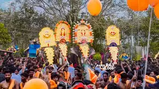 ആനയടി ഇളക്കി മറിച്ച് പാമ്പാടി രാജന്റെ വരവ് | ടീം ഛത്രപതി | Aanayadi Pooram 2023 Pambadi Rajan