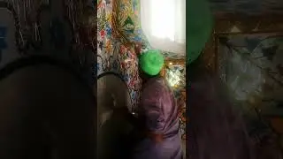 Multani glass art work #mirror#viralvideo#shortsviral