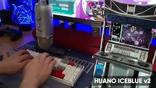 GK73 with HUANO iceblue