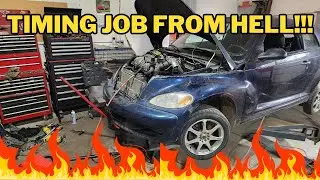Замена ремня ГРМ на PT Cruiser НАМНОГО сложнее, чем вы думаете — вот как я это сделал!