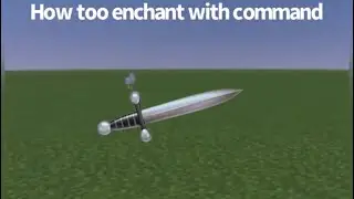 How to enchant using commands in #Minecraft #build #cat #enchant #commandstutorial #tutorial 