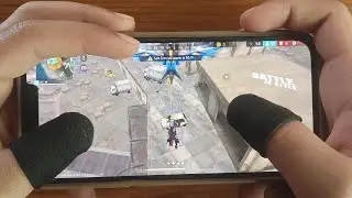 4 FINGER HANDCAM SOLO VS SQUAD GAME PLAY FREE FIRE 