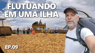 As ILHAS FLUTUANTES de UROS, no LAGO TITICACA - PER&Uacute;