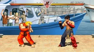 KEN vs JIN KAZAMA - The most epic fight ever made❗