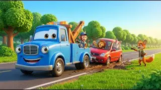 🚜🌾🕵️ Monkey Tries All Village Jobs | Funny Cartoon Story for Kids