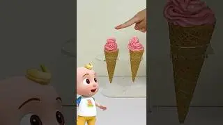 Count the Ice Cream Cones! 😀🍦 #kidsvideo #shorts