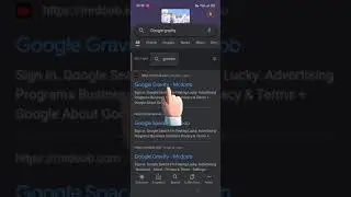 google tricks / google gravity trick on phone / google gravity in mobile