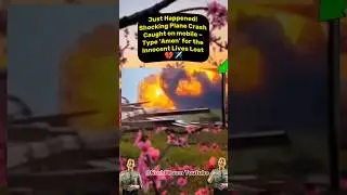 Air india flight accident live video😢#youtubeshorts #flightcrash #india #trendingshorts #viralshorts