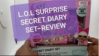 L.O.L. Surprise Secret Diary Set Unboxing and Review #lolsurprise #diary