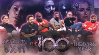 The 100 - 5x11 The Dark Year - Group Reaction