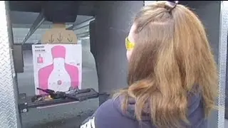 Women at centre of US gun control showdown