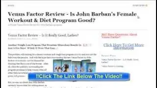 Venus Factor Review - Is John Barban's Workout Program Good?