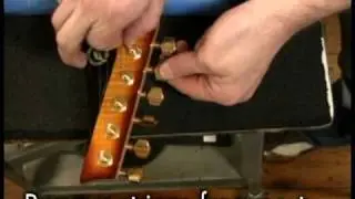 Changing Strings on the Moog Guitar