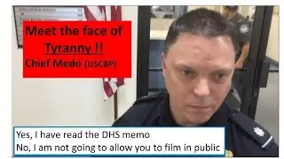 US Customs and Border Protection 1st amendment audit FAIL!