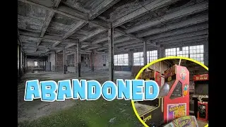 Exploring an Abandoned Ontario Factory With Arcade Games & Amusement Park Rides Inside!!