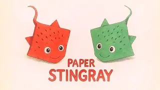 How to make Paper Stingray | Origami Paper Stingray