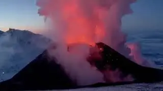 March 13, 2021, ~ New Cinder Cone ~ Klyuchevskoy Volcano, Russia
