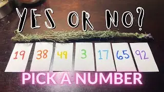 *quick* yes or no tarot reading | pick a card // number 🌈
