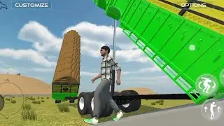 indian tractor simulator 3d me Eichar Power test  in big trolly #@Dhakadgaming01